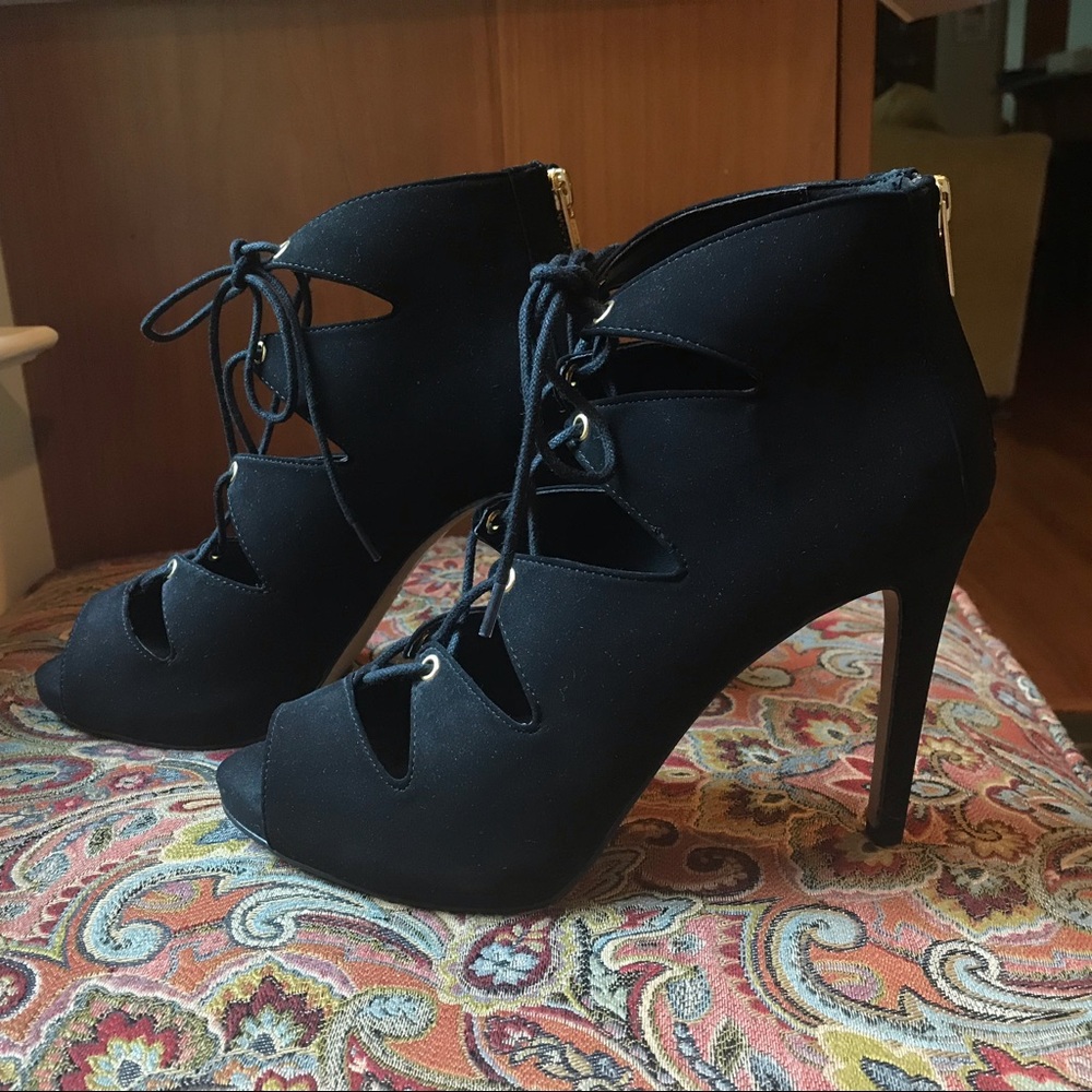 NWT Aldo Asteadia Heels in Black - Picture 5 of 8